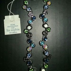 Lia Sophia Necklace & Earring Set